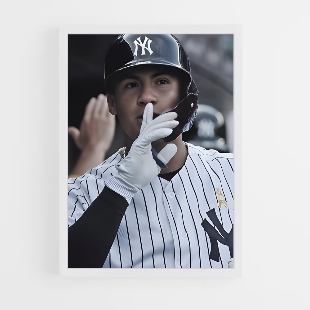 Poster Gleyber torres – affiche Baseball (vue 3)